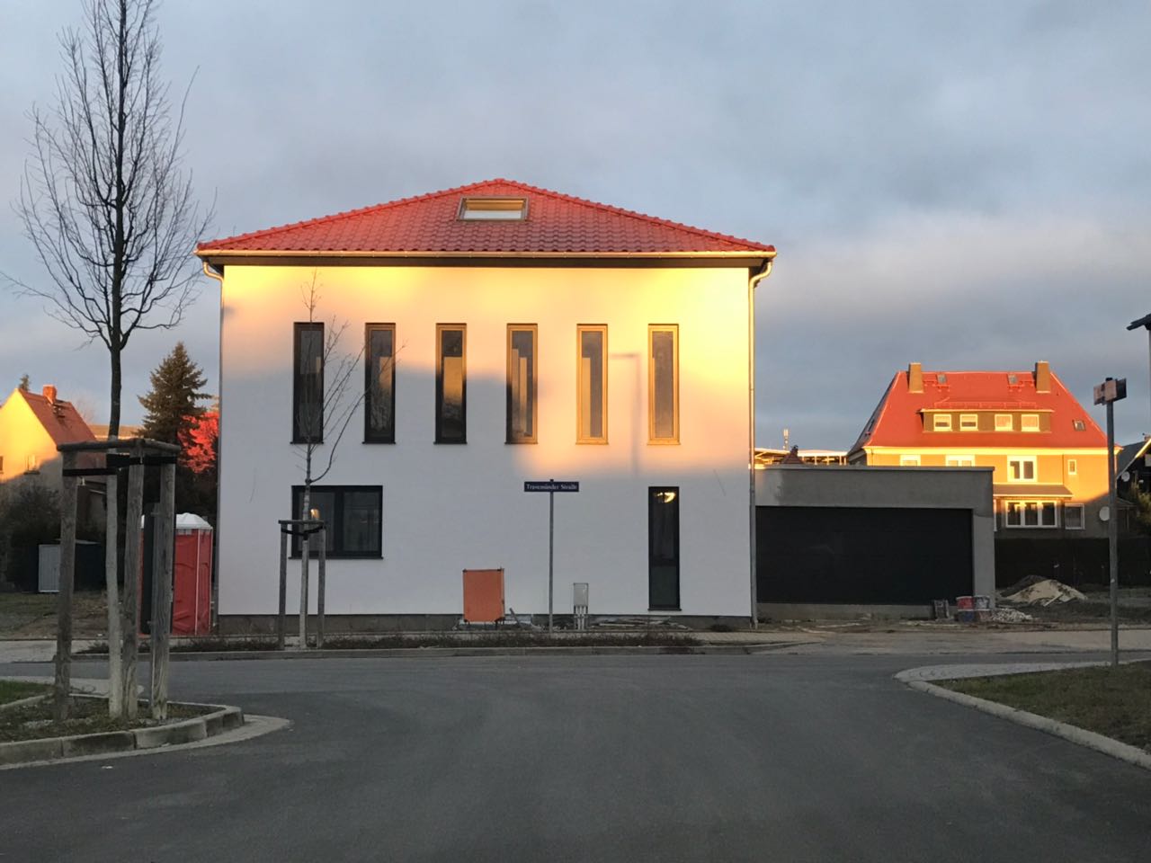 Neubau Stadtvilla Wohnen am Park - Wohnungsbau Dresden - Bild 1