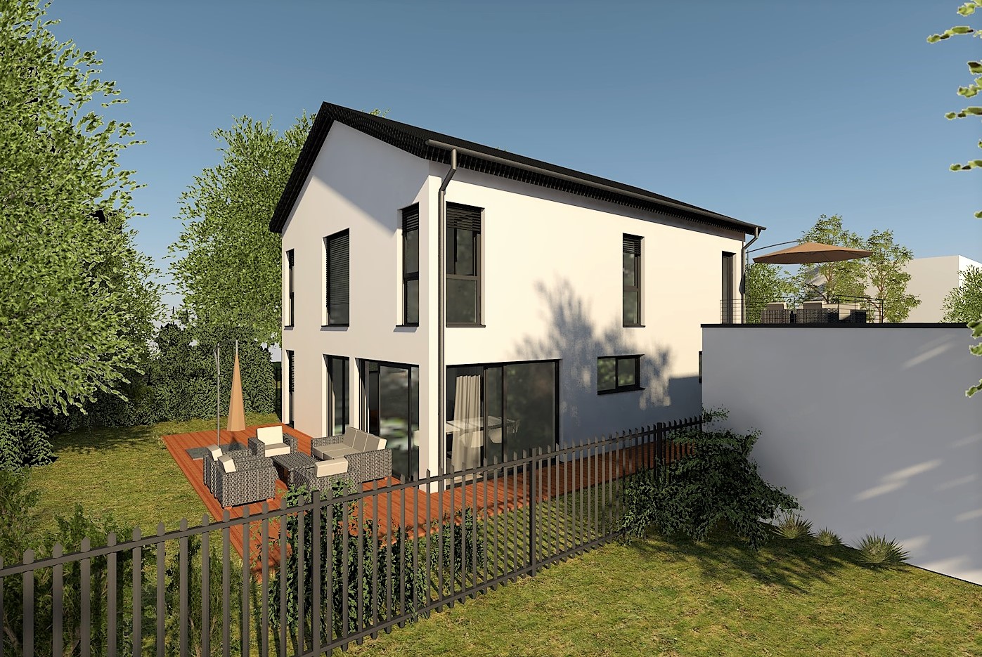 Villa Honigmann - Fassade & Garten
